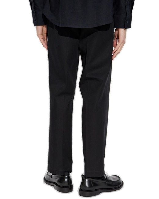 Burberry Black Tapered Trousers for men