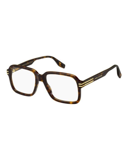 Marc Jacobs Black Square Frame Glasses for men