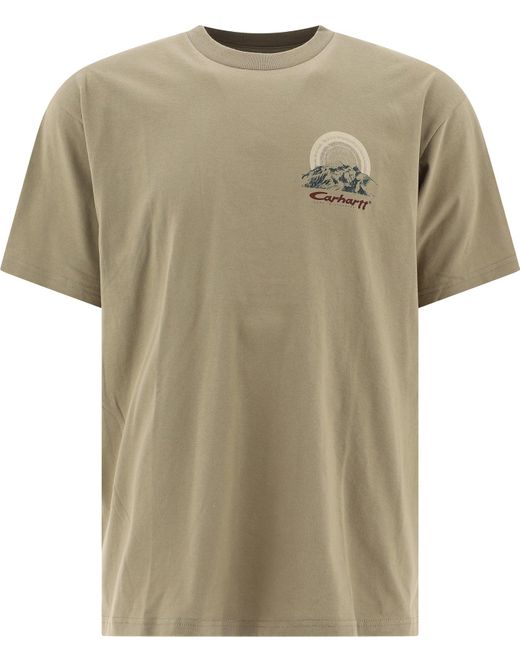 Carhartt WIP Multicolor "mountain" T-shirt for men