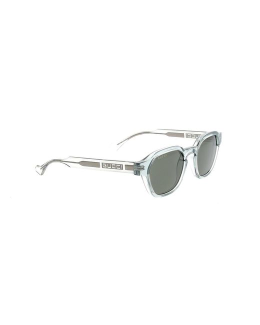 Gucci Green Square Frame Sunglasses for men