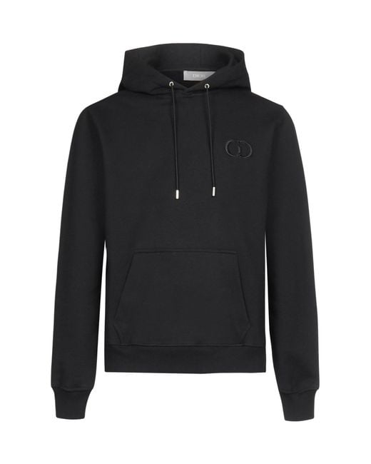 Dior Black Monogram Hoodie for men