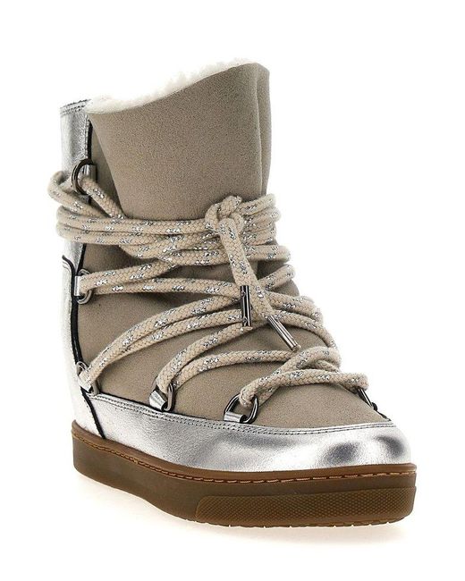 Isabel Marant Metallic Nowles Boots, Ankle Boots