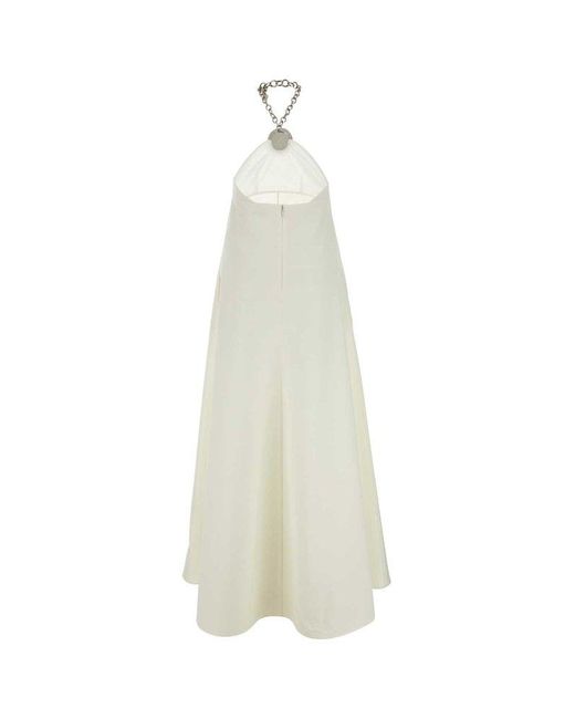 Jil Sander White Dresses