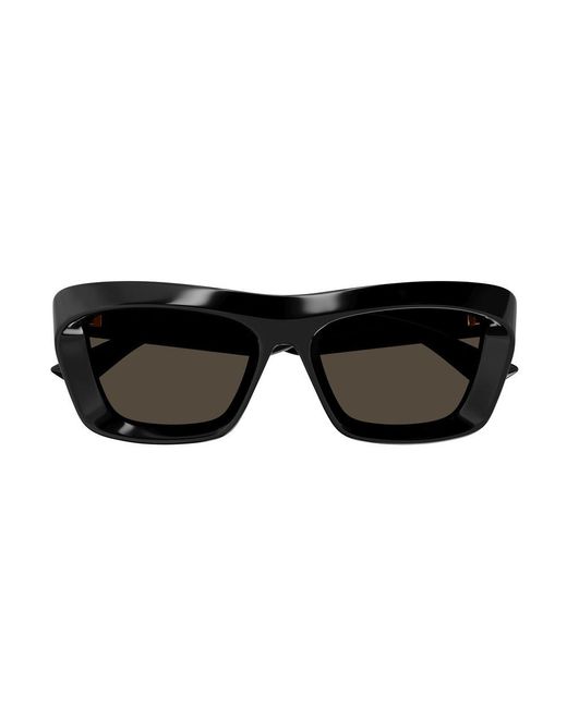 Bottega Veneta Black Bv1283s Line New Classic 001 Sunglasses