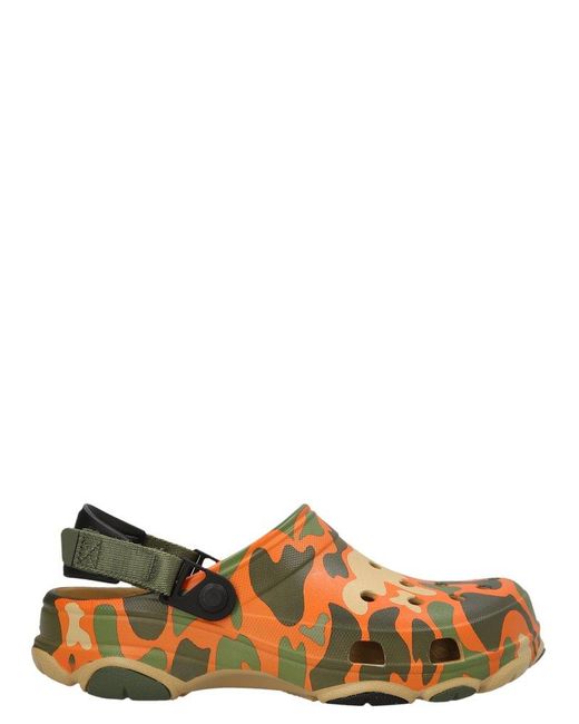 CROCSTM Multicolor All Terrain Camo Sabots for men