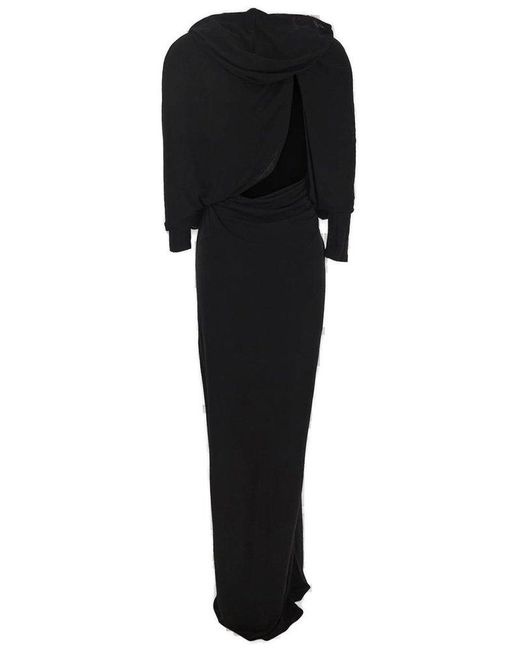 Saint Laurent Black Long Dress