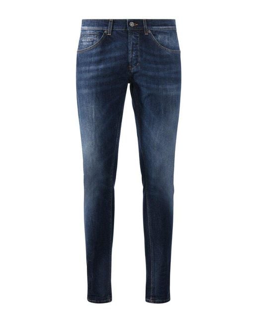 Dondup Blue George Skinny Fit Jeans for men
