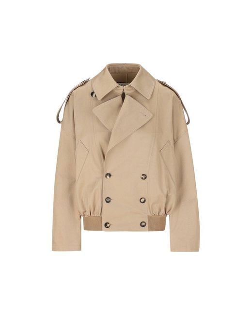 Loewe Natural Balloon Double-breasted Jacket