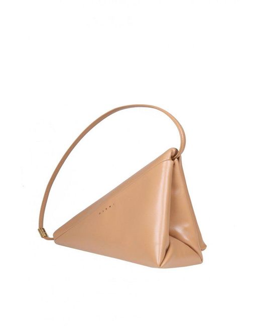 Marni Natural Prisma Triangle Bag