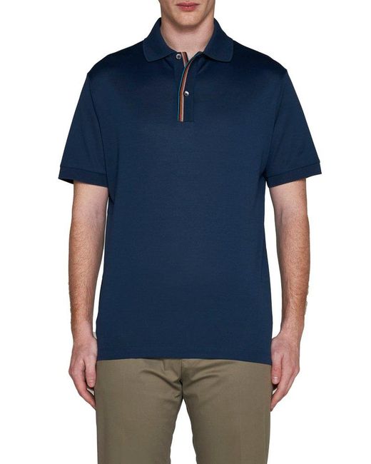 Paul Smith Blue T-shirts And Polos for men