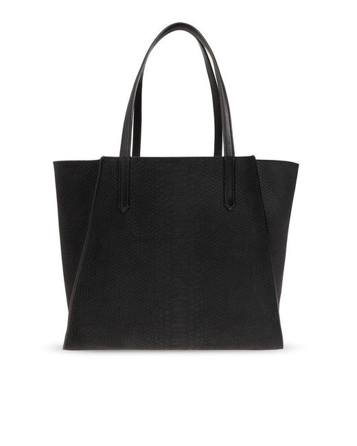 Zadig & Voltaire Black 'le Borderline' Shopper Bag,