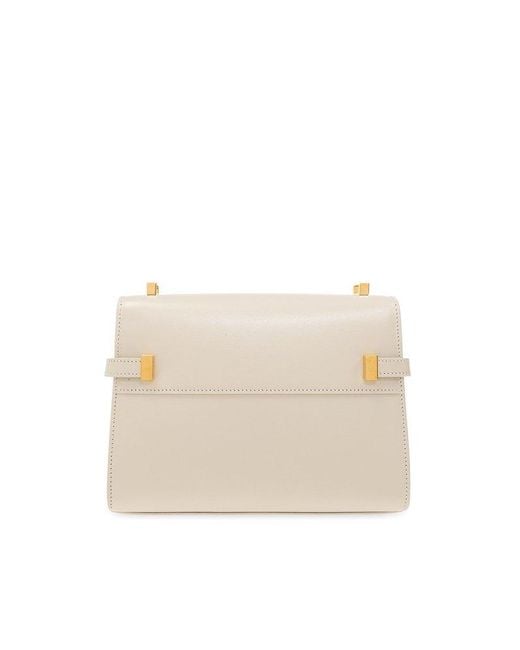 Saint Laurent Natural ‘Manhattan Mini’ Shoulder Bag