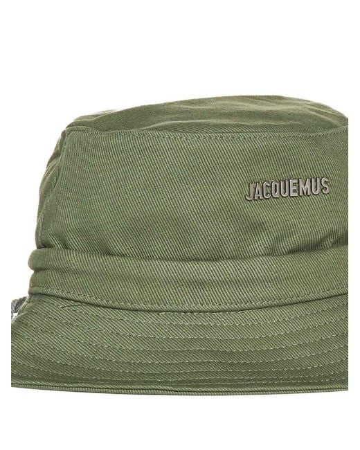 Jacquemus Green Hats for men