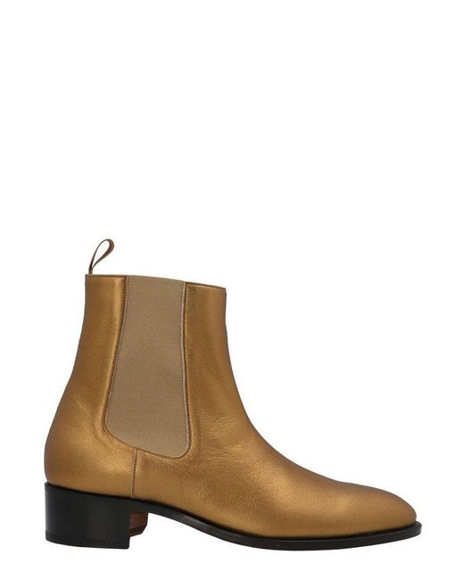 almond toe chelsea boots mens
