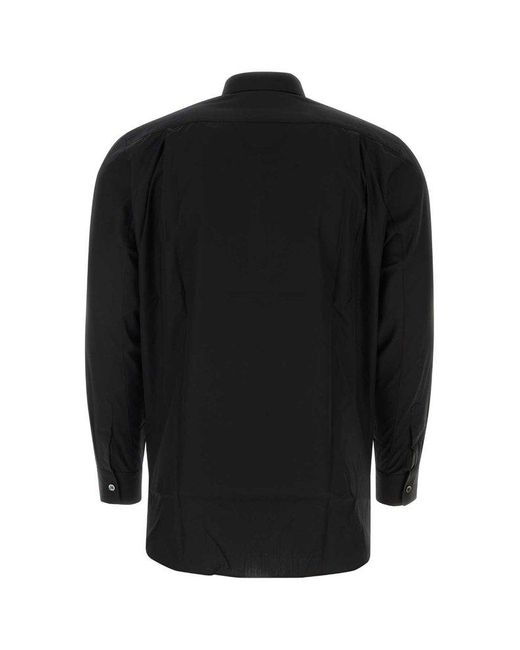 COMME DES GARÇONS PLAY Black Cotton Shirt for men