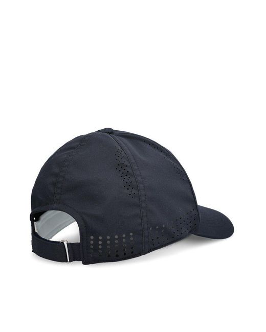 Brunello Cucinelli Blue Logo-printed Hat for men