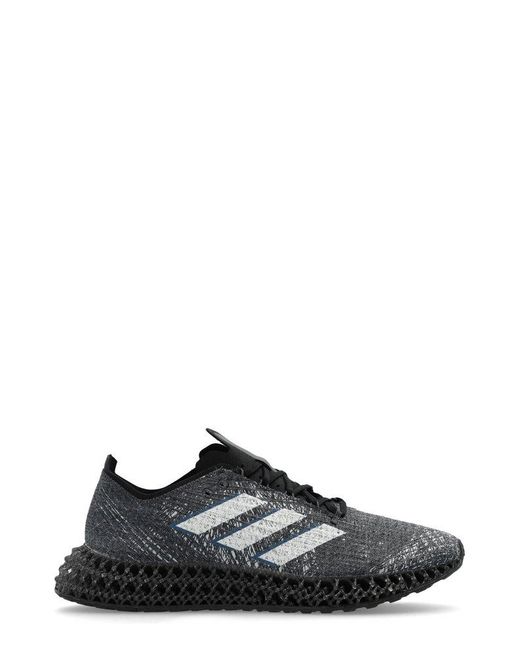 Adidas Black '4dfwd X Strung' Running Shoes,