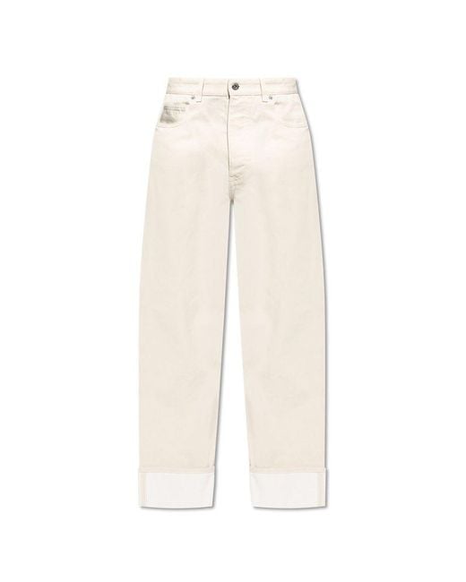 Bottega Veneta White Jeans With Pockets for men