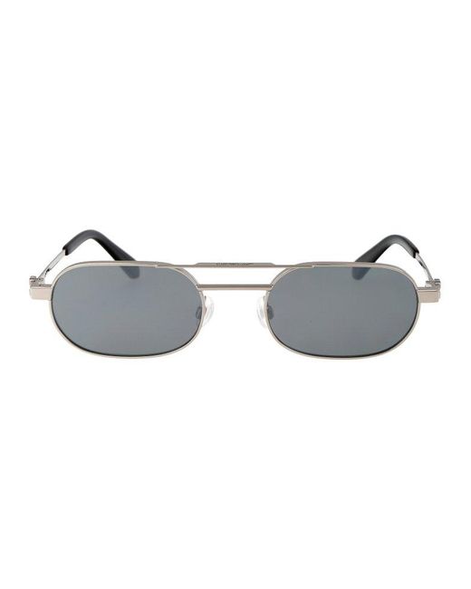 Off-White c/o Virgil Abloh Gray Off- Sunglasses