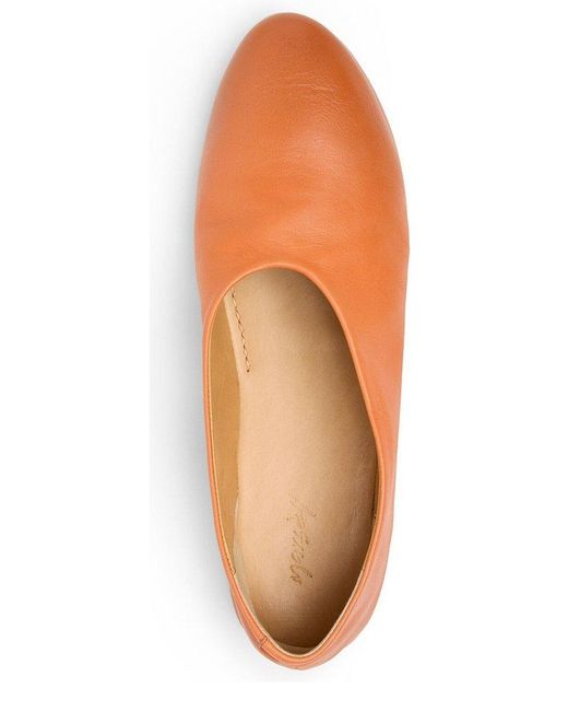 Marsèll Brown Coltellaccio Ballerina Flat Shoes