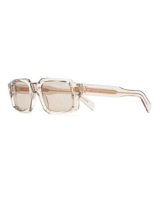 Cutler & Gross Natural Square Frame Sunglasses