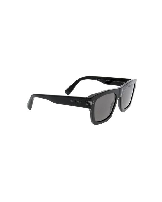 BVLGARI Black B.zero1 Square Frame Sunglasses