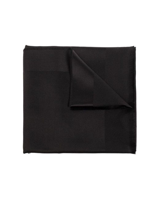 Givenchy Black Scarf With Logo,