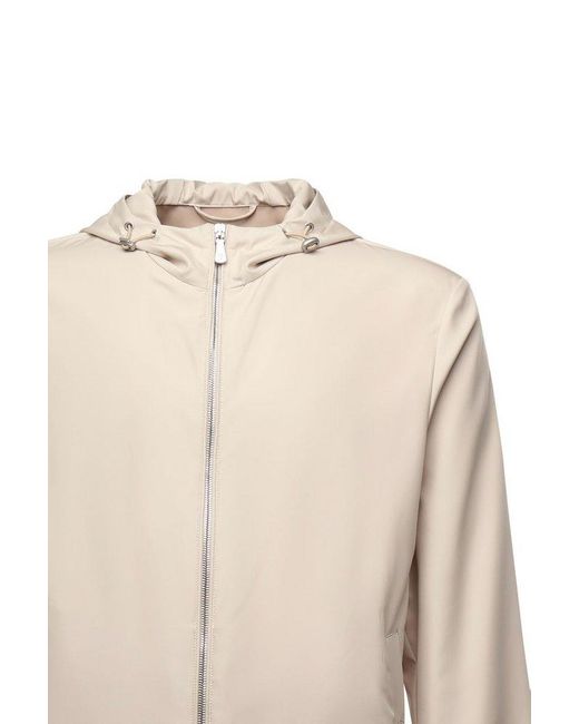 Eleventy Natural Hooded Jacket for men