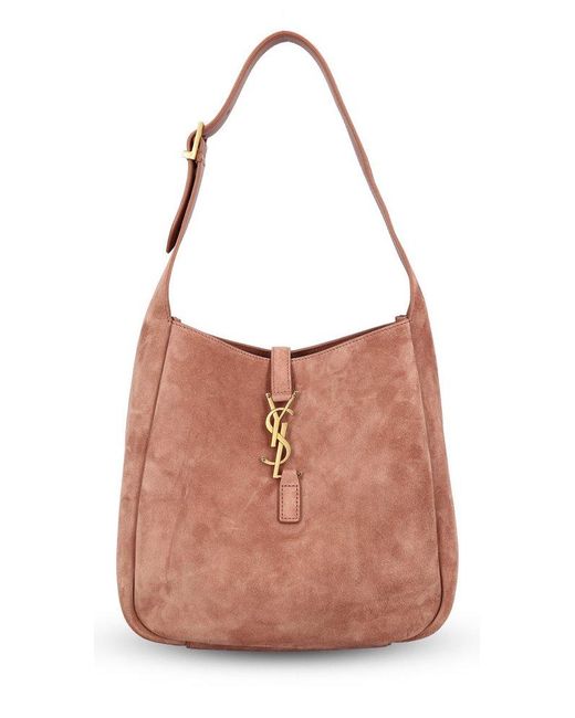 Saint Laurent Pink Le 5 À 7 Small Shoulder Bag