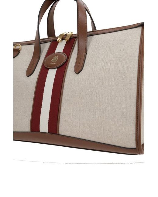 Bally Brown Beckett Tote Bag