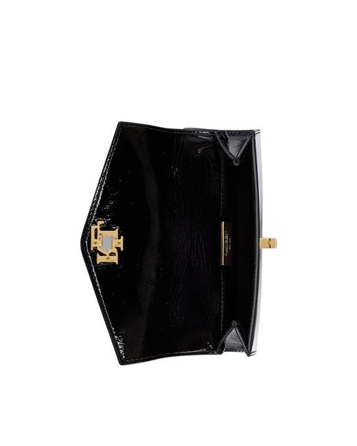 Ralph Lauren Black Flap Crossbody