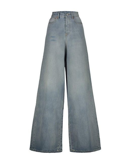 Vetements Blue Big Shape Jeans