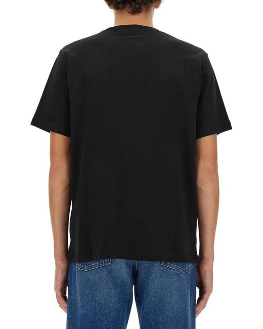 PS by Paul Smith Black Logo T-shirt for men