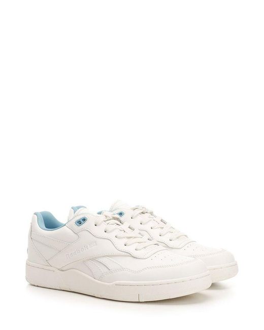 Reebok White Bb 4000 Ii Sneakers for men