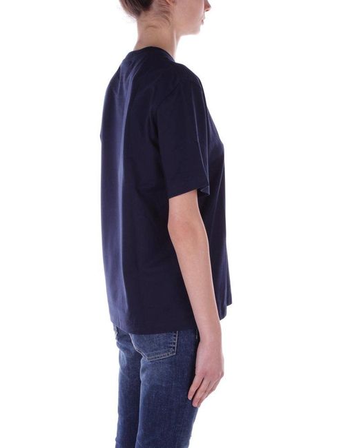 Lacoste Blue Relaxed Fit Soft T-Shirt