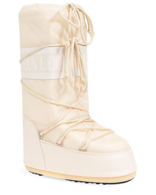 Moon Boot Natural Snow Boots 'Icon Nylon' for men