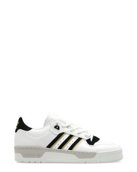 Adidas Originals White Rivalry 86 Low-top Sneakers for men
