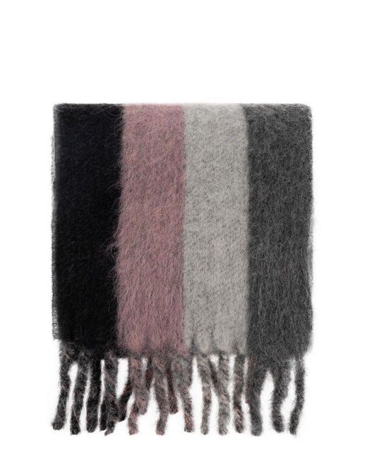 Marni Black Reversible Scarf