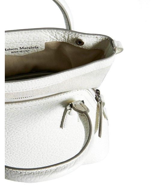 Maison Margiela White 5ac Leather Micro Bag