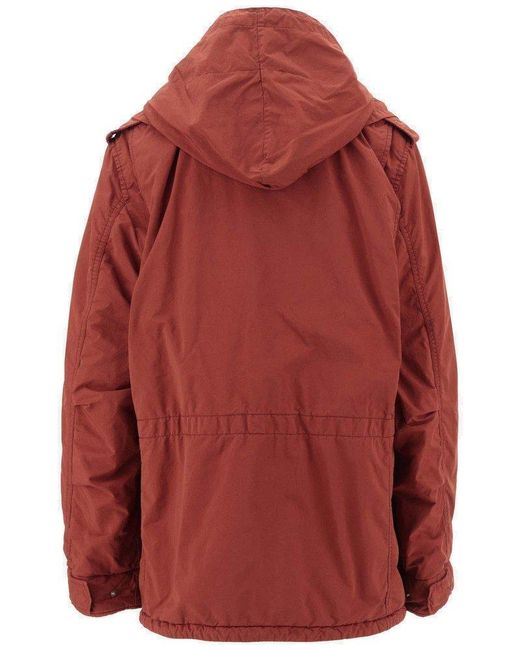 Aspesi Red Technical Jersey Jacket for men