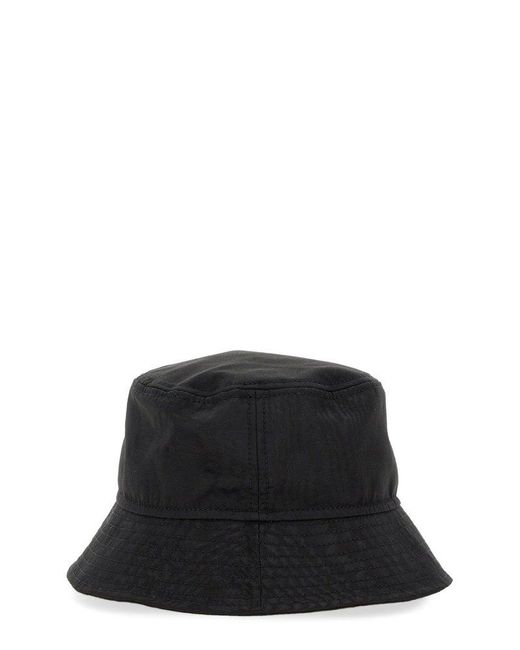 MARINE SERRE Black Bucket Hat