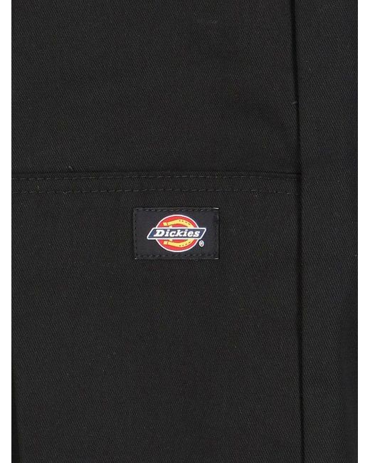 Dickies Black "Double Knee Rec" Pants for men