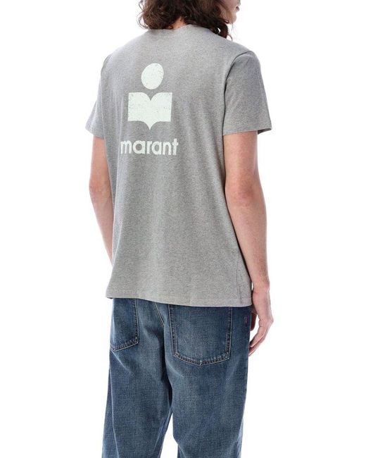 Isabel Marant Gray Zafferh T-Shirt for men