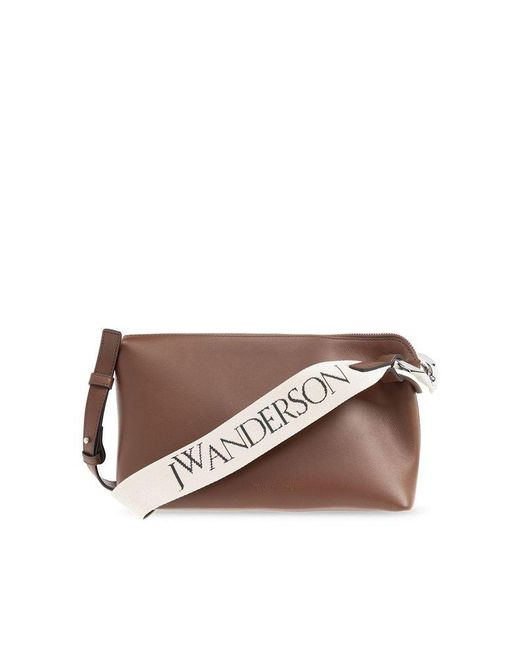 J.W. Anderson Brown Corner Small Shoulder Bag for men