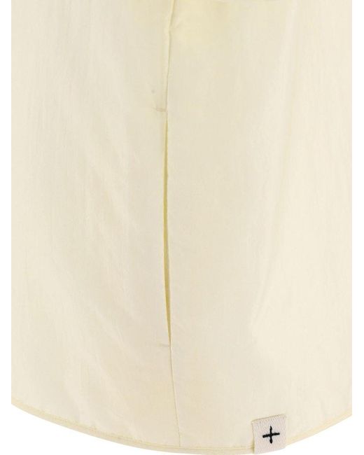 Jil Sander White Nylon Overshirt for men