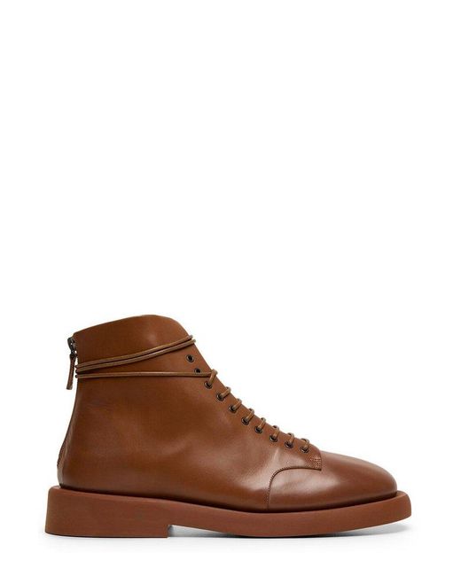Marsèll Brown Gommello Lace-up Boots for men