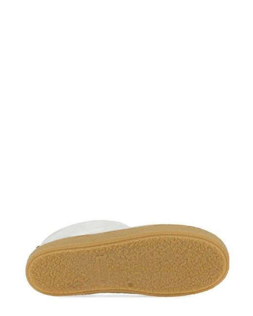 Isabel Marant White Eskee Quilted Slip-On Boots