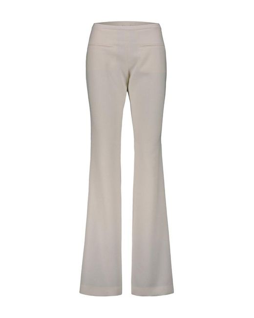 Courreges Gray Stretch Bootcut Tailored Pants