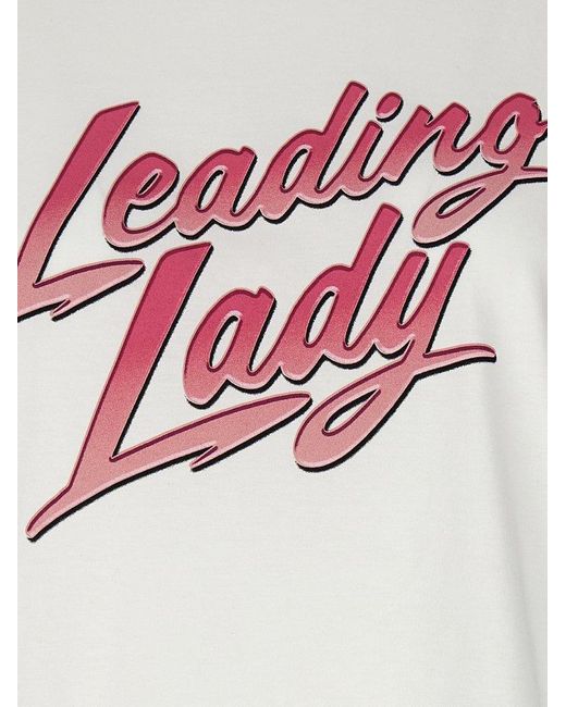 DSquared² White 'Leading Lady' T-Shirt