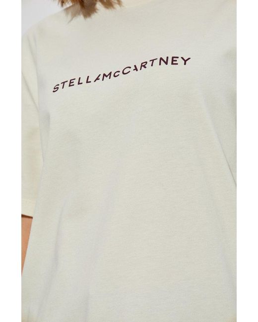Stella McCartney White T-Shirt With Logo
